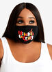 Witches Fashion Face Mask, Black image number 0