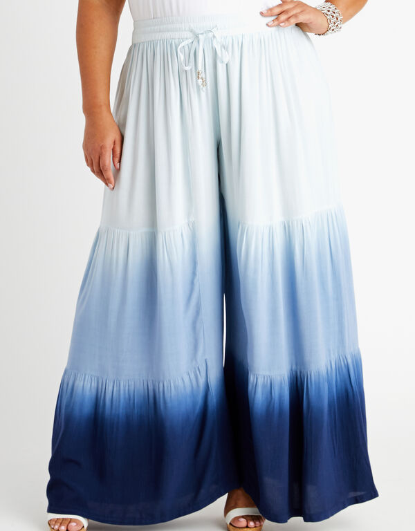 Ombre Tiered Pant, Sodalite image number 0
