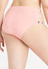 Microfiber Cutout Hipster Panty, Shell Coral image number 2
