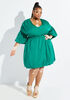 The Giselle Bubble Dress, Green image number 0
