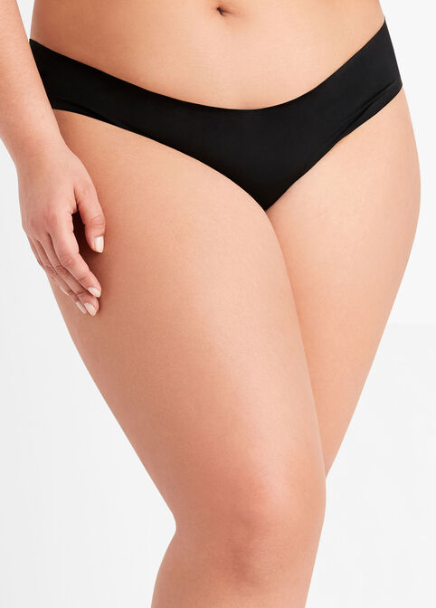 Seamless Bikini Panty, Black image number 0