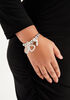 Silver Tone Love Charm Bracelet, Silver image number 1