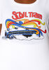 BET Soul Train Graphic Tee, White image number 1