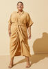 Hi Low Belted Midaxi Shirtdress, Iced Coffee image number 2