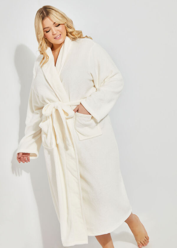 Plus Size Designer Sleepwear Rene Rofe Robe Plus Size Loungewear image number 0