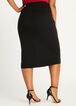 High Waist Pencil Skirt, Black image number 1