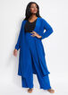 Open Front Duster Cardigan, Royal Blue image number 0
