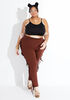 The Flor Pant, Brown image number 0