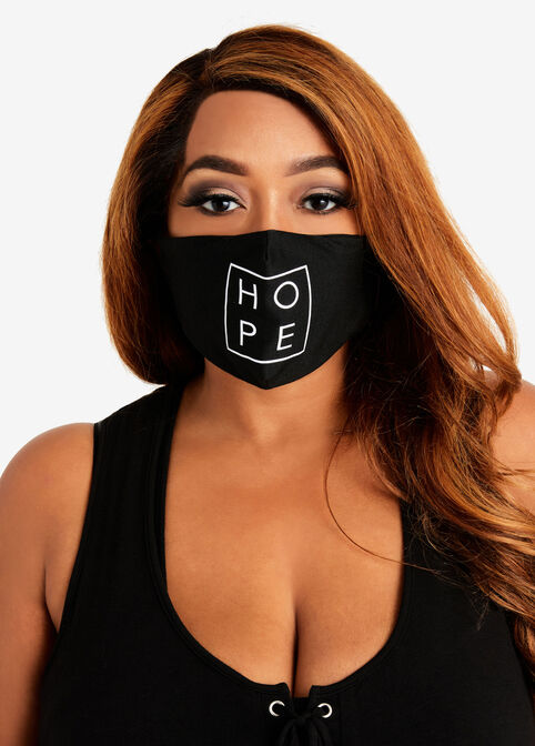 Hope & Camo Fashion Face Mask Set, Grey image number 0