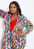 Abstract Print Blazer, Multi image number 2