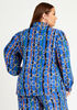 Striped Chain Print Woven Shirt, Sodalite image number 2
