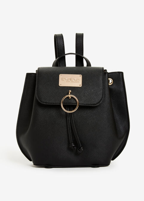 Bebe Tessie Mini Backpack, Black image number 0