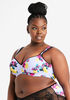 Printed Balconette Butterfly Bra, Multi image number 1
