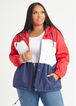 Plus Size Levis Windbreaker Colorblock Plus Size Designer Jackets image number 0