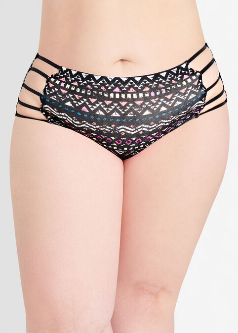 Cotton Cutout Brief Hipster Panty, Multi image number 0