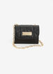 Trendy Designer Bebe Camile Micro Faux Leather  Logo Belt Bag image number 0