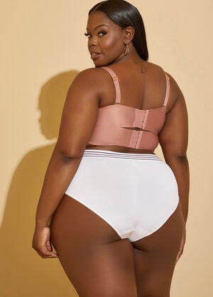  Curvy Couture Women's Plus Size Thong Panties Available in  Smooth, Mesh and Lace, Black Hue : Clothing, Shoes & Jewelry