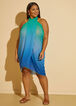 Just Cover Me Ombre Sarong, Blue image number 2