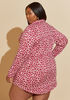 Bebe Leopard Sleepshirt, Pink image number 1