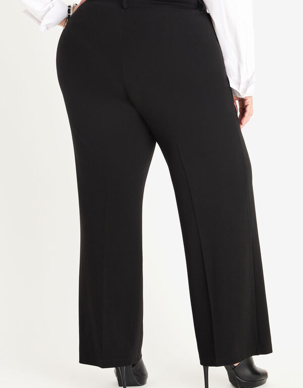 Power Ponte Trousers, Black image number 1