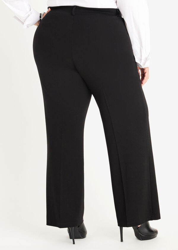Power Ponte Trousers, Black image number 1