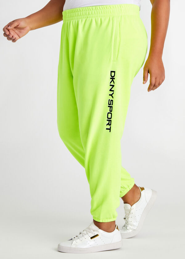 DKNY Sport Shadow Logo Jogger, Yellow image number 0