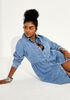 The Everly Dress, Denim image number 2