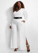 Tall Colorblock Wide Leg Jumpsuit, Ivory image number 0