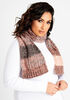 Blush Ombre Cable Knit Scarf, Pink image number 0