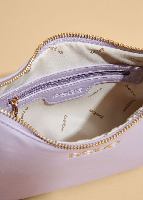 Bebe Mara Faux Leather Crossbody, LILAC image number 3