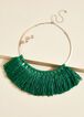 Tasseled Collar Set, Abundant Green image number 1