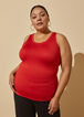 The Easy Basic Knit Tank, Barbados Cherry image number 0
