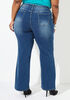 High Rise Bootcut Jeans, Medium Blue image number 1