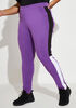 Seam Detailed Colorblock Pants, Purple Magic image number 0