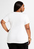 Fashion Icon Graphic Tee, White image number 2