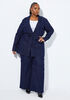 High Rise Wide Leg Trousers, Denim image number 2