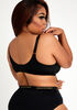 Soft Cup No Wire Bra, Black image number 2