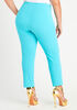 Stretch High Waist Ankle Pant, SCUBA BLUE image number 1