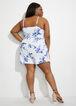 The Flora Romper, White image number 1