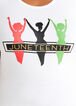 Juneteenth Women Graphic Tee, White image number 1