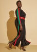 Striped Split Leg Jumpsuit, Multi image number 2