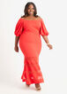 Plus Size Gown Off The Shoulder Dress Mermaid Plus Size Evening Gown image number 0