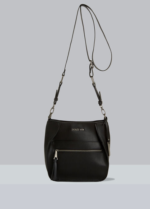 Dolce Vita Faux Leather Crossbody, Black image number 0