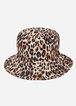Reversible Leopard Pink Bucket Hat, Pink image number 1