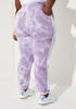 Tie Dye French Terry Joggers, Lavender Wave image number 1