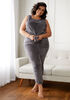 Cozy Lounge Teddy Wide Leg Pant, Grey image number 0