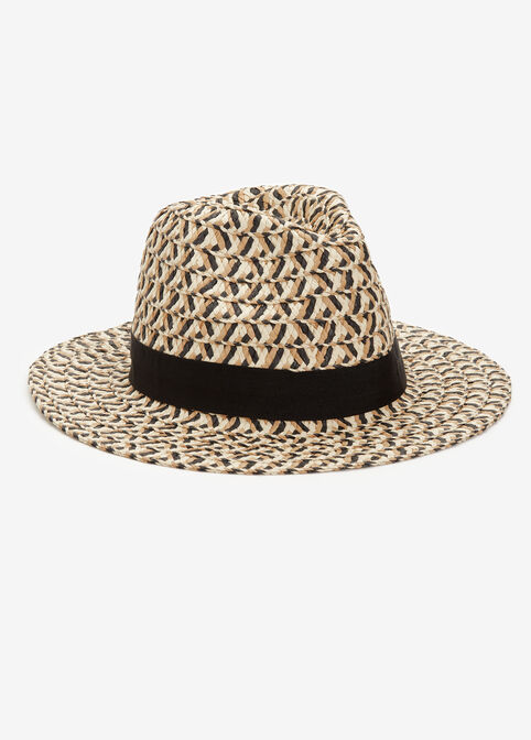 Textured Weave Panama Hat, Natural image number 0