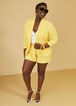Ruched Blazer, Yellow image number 2