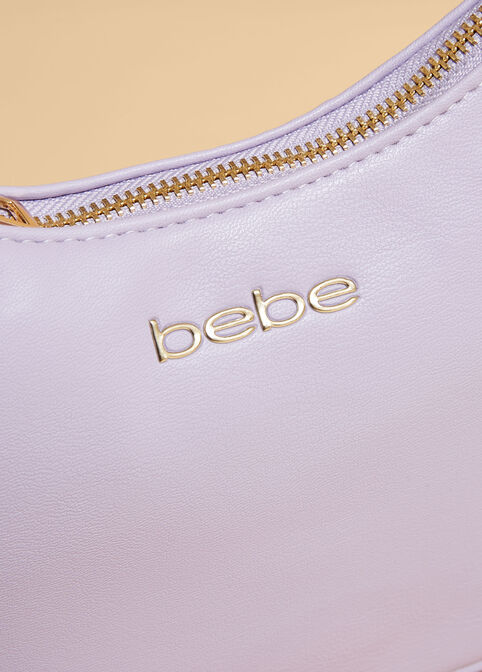 Bebe Mara Faux Leather Crossbody, LILAC image number 2