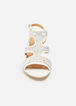 Sole Lift Wide Width Cutout Sandal, White image number 4